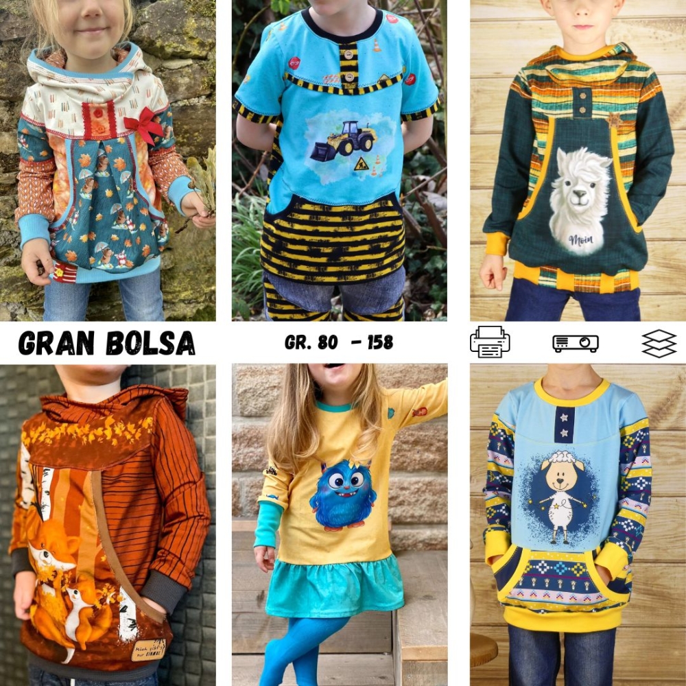 Gran Bolsa - Hoodie / T-Shirt / Longsleeve Gr. 80 - 158<br />6,90 € *