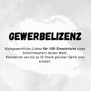 Gewerbelizenz-fr-100-Einzelstcke-eines-Schnittmusters-deiner-Wahl